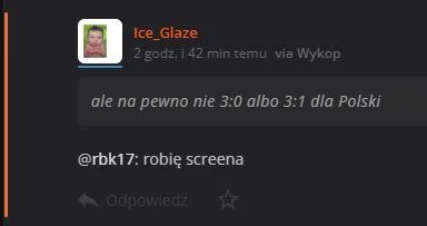 Ice_Glaze - Pozdrawiam @rbk17

( ͡º ͜ʖ͡º)

#siatkowka