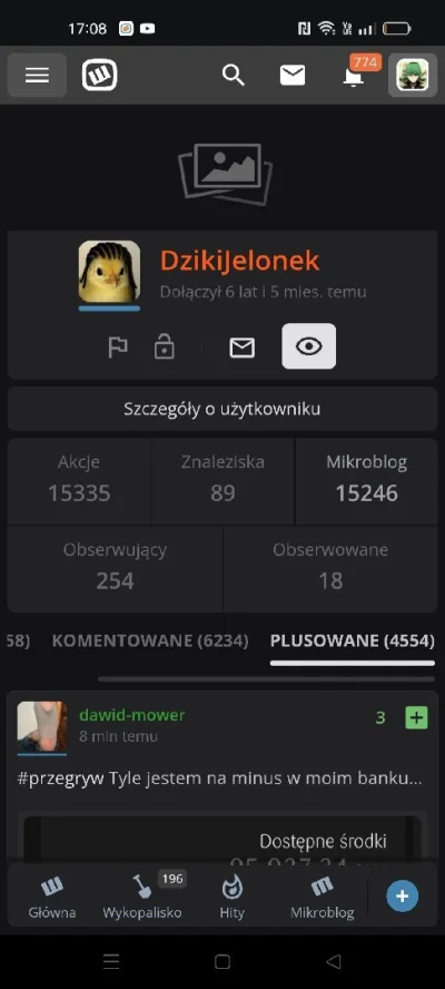 Miteora - #przegryw chytry nie plusuje za bardzo jak i anon anonimowy