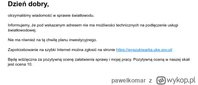 pawelkomar - @Nieznamloginuzpotwierdzenia też czytałem o netii niby ma lepsze routing...