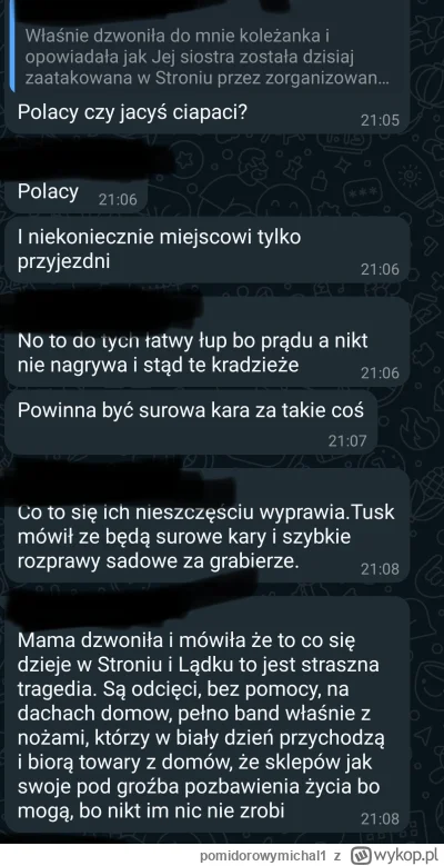 pomidorowymichal1 - Nie mam pojęcia w ogóle jak to można skomentować

#powodz