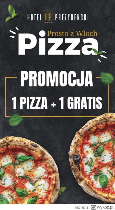 raz_i2 - #rzeszow #pizzawpromo
Restauracja Orchidea druga pizza gratis w odbiorze i n...