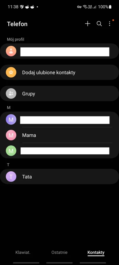 ToJestNiepojete - Lista kontaktów prawdziwego huopa wygląda następująco: mama, tata i...