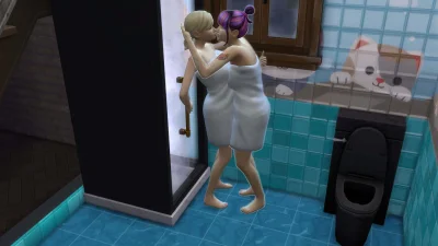 kielbasazmajonezem - Stworzyłem nowego Sima, najpierw znalazł żonę, potem dziewczynę,...