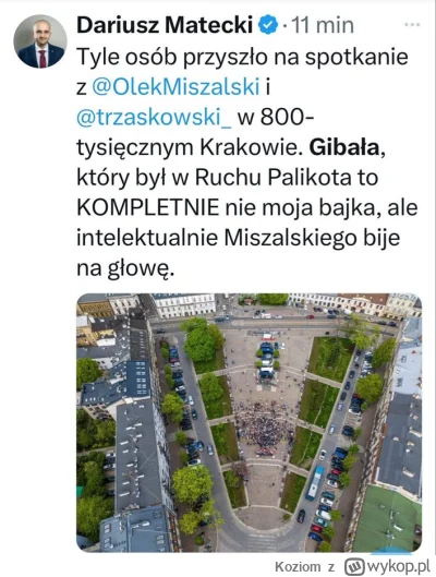 Koziom - Ten tweet brzmi jakby podejrzanie znajomo ( ͡º ͜ʖ͡º)
#polityka #sejm #krakow...
