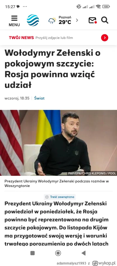 adammalysz1993 - A to Ci ruska onuca ten Żeleński, ciekawe ile mu Putin zapłacił pewn...