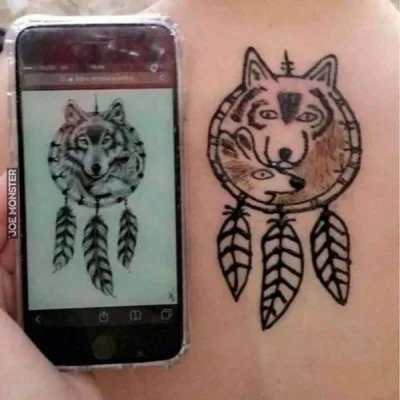 Neocaridina - Nawet nieźle poszło #tatuaze