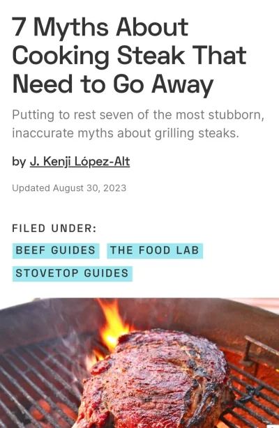 cheeseandonion - https://www.seriouseats.com/old-wives-tales-about-cooking-steak#toc-...