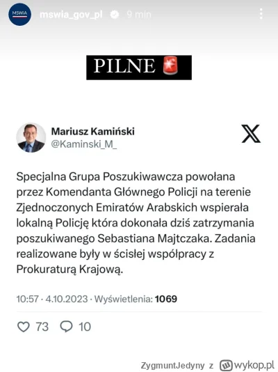 ZygmuntJedyny - Tango down. #afera #polska #policja #polskiedrogi #wypadek #majtczak