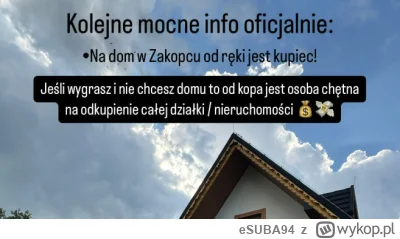 eSUBA94 - wyczuwam desperacje w powietrzu, każdy myk przed końcem jest dobry aby zwię...