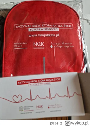 p03e - 325 300 - 450 = 324 850
Data donacji - 09.10.2024
Rodzaj donacji - krew pełna
...