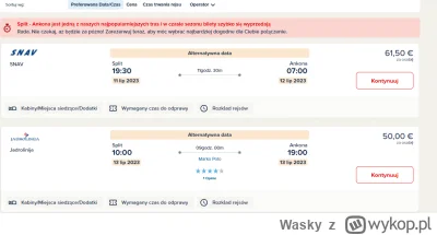 Wasky - Ktoś wie, jak wygląda kształtowanie się cen na promy ze Splitu do Ankony?? Dz...