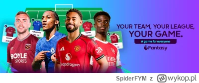 SpiderFYM - Wystartowało Fantasy Premier League

https://fantasy.premierleague.com/

...