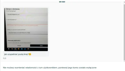 Wiskoler_double - @wookey: Ja z OLX dziś miałem również próbę wyłudzenia, wystawiony ...