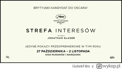 GutekFilm - Nagrodzona Grand Prix Cannes „Strefa interesów” jest koprodukcją Wielkiej...