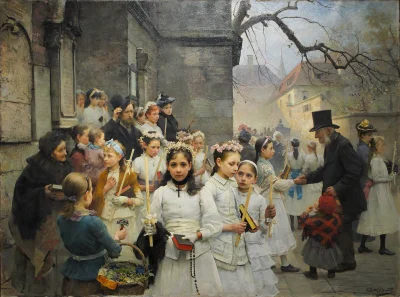 Deykun - Carl Frithjof Smith - After First Communion (1892)
Carl Frithjof Smith (5 Ap...