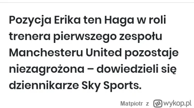 Matpiotr - No to już po Ten Hagu w #united
#mecz #premierleague