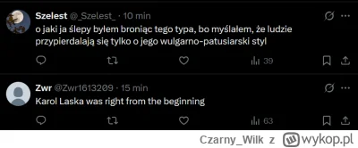 Czarny_Wilk - #kiszak 

Odpowiadając na posty że nie warto walczyć, że to nic nie da ...