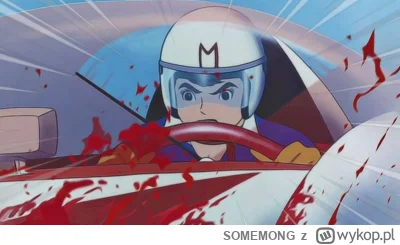 SOMEMONG - #gownowpis #anime #randomanimeshit #speedracer #ytp 
-Speed Racer to psych...