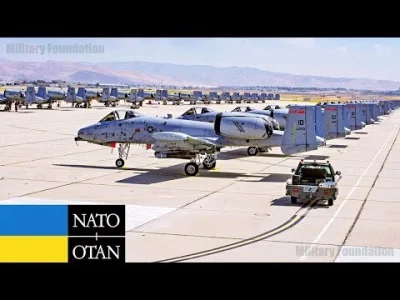 ntdc - Setki samolotów A-10 Thunderbolt II są gotowe do wysłania na granicę z Ukrainą...