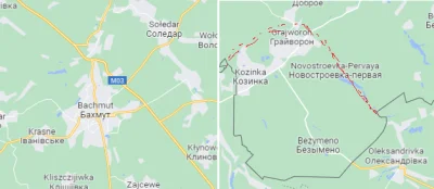 dariusz44 - #ukraina Porównanie wielkości terenu zdobytego dzisiaj przez Rosyjski Leg...