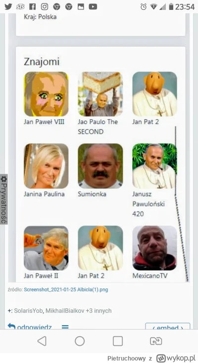 Pietruchoowy - @wfyokyga cudze chwalicie, swego nie znacie ( ͡º ͜ʖ͡º)