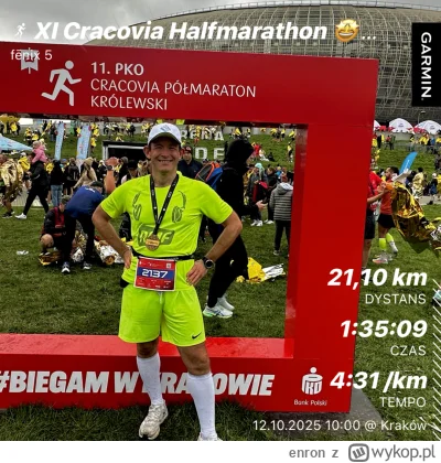 enron - 9 007,04 - 2,10 - 21,10 - 2,01 = 8981,83

No i już po XI Cracovia Półmaratoni...