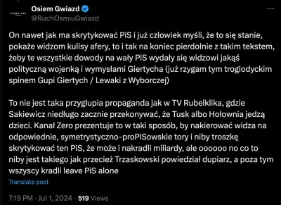 emigrujse - Ruch ośmiu gwiazd wiadomo, bagno, tylko że jest dokładnie tak jak typ pis...