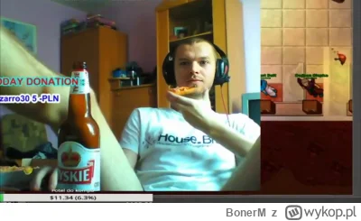 BonerM - O k---a prawie odcinek zmontowałem,widzieliście ten lefreks ? To jest k---a ...