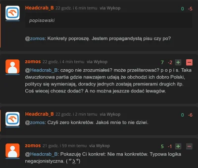 Headcrab_B - Ciekawą rozmowę z konfiarzem miałem wczoraj na wykopie.

- Jesteś propag...