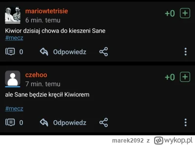 marek2092 - Tradycyjnie zdania ekspertów podzielone xd
#mecz