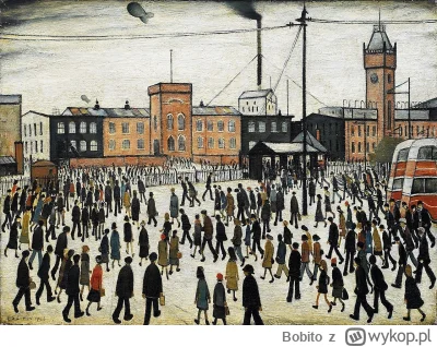 Bobito - #obrazy #sztuka #malarstwo #art

Laurence Stephen Lowry, „Idę do pracy”, 194...