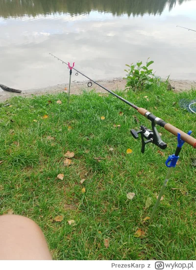 PrezesKarp - #wedkarstwo #ryby #420. Nic nie bierze. Ale siedzimy do 19:00( ͡º ͜ʖ͡º)