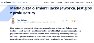 POPCORN-KERNAL - Zabili go i uciekł. 

#jaworek