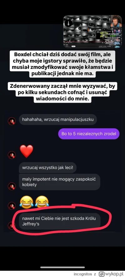 incognitos - #boxdel #pandoragate #wardega