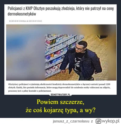 januszzczarnolasu - #zlodzieje #policja #heheszki #dowcipsurowowzbroniony #memy