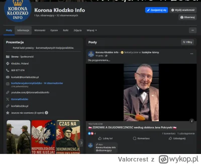 Valorcrest - U mnie FB zasrany wpisami na lokalnych grupach wyrzygami onuckiej propag...