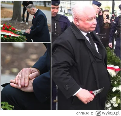 chris3d - Duda w tym roku stracił czubek palca.
Trzeba przyznać, że Kaczor się w tańc...