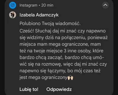 ChlopiecNastepneDrzwi - >mega ograniczone miejsca
mega ograniczony czas
Ale to ona sa...