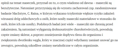 Qrix - To też dobre - maseczki są bezużyteczne (czyli co, przepuszczają wirusa?) a do...