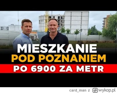 card_man - Do Poznania zawitał łódzki kamiennicznik. 
Nadchodzą potężne wzrosty cen n...