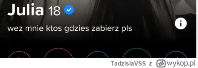 TadzislaVSS - Mam tzipe,moja pasją jest podróżowanie za darmo z cuck0ldami,zabierz mn...