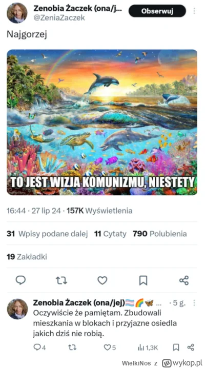 WielkiNos - Lewacy już się nawet nie kryją, że są zwykłymi komuchami. Teraz przyszedł...