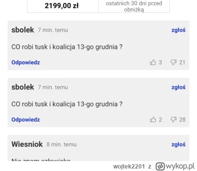 wojtek2201 - Tymczasem w komentarzach: