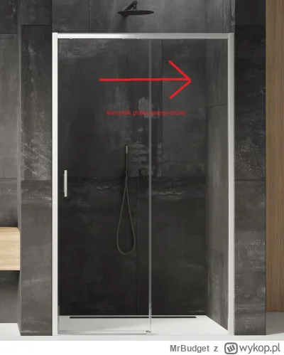 MrBudget - #remont #remontujzwykopem drzwi prysznicowe przesuwane "od ściany do ścian...