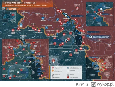 Kir91 - Ależ dziś w sieci kacapów piecze dupa, Ukraińcy przerwali front przy granicy ...