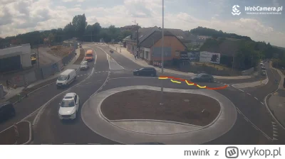 mwink - @ciasteczkowy_otwur: No dokładnie. Wjazd na rondo puścić od razu na prawy pas...