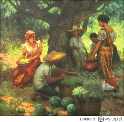 Bobito - #obrazy #sztuka #malarstwo #art

Fernando Amorsolo - Zbieracze mango (1931)