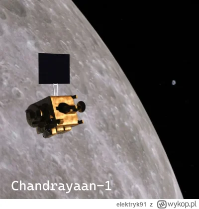 elektryk91 - Już 15 lat mija odkąd indyjska sonda Chandrayaan-1 dotarła na orbitę Ksi...