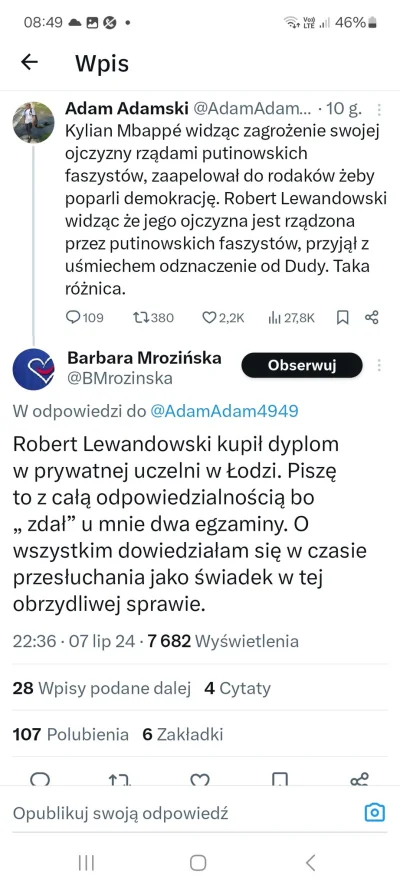 Euforia_ - Robercik kupił dyplomik? ( ͡º ͜ʖ͡º)

#lewandowski #logikaniebieskichpaskow...