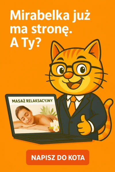 CwanyKot - Mirabelka ogarnęła, że wizytówka w sieci to dzisiaj podstawa — i wpadła do...